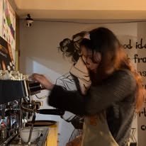Commercial espresso machine lab at Caffinity Balaju